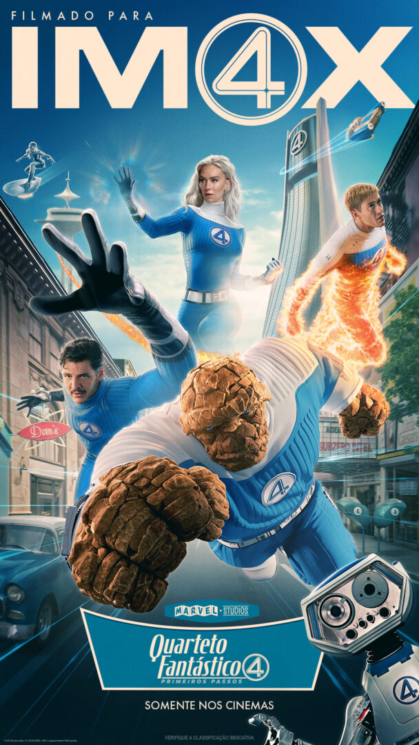 Quarteto Fantástico – Primeiros Passos IMAX 3D